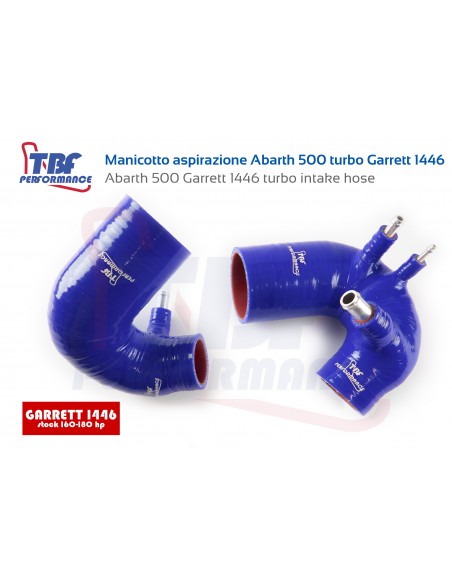 Abarth 500 Garrett 1446 turbo intake hose