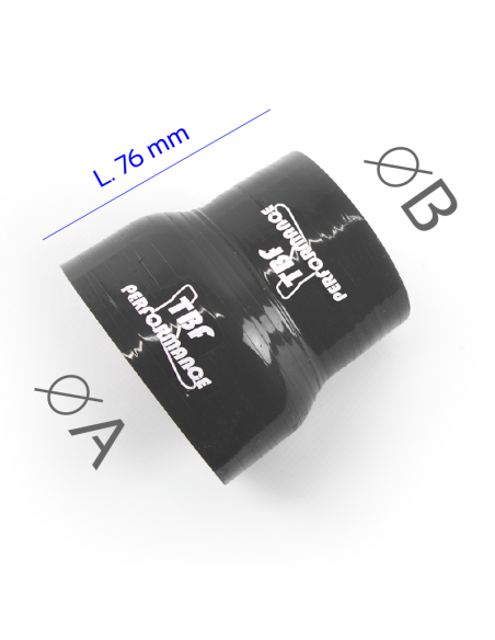 D. 50 - 55 0° reducer L. 76 mm