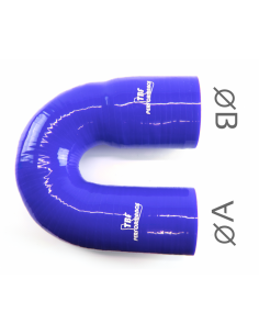 D. 50 - 60 mm 180° reducer curve