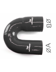 D. 50 - 60 mm 180° riduzione curva silicone 2