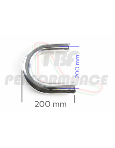 AL 180° D. 50 mm Al curve L. 300 mm