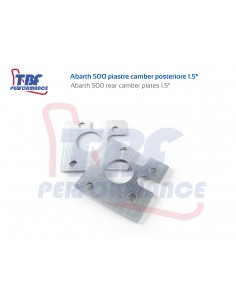 Abarth 500 rear camber plates +1.5°
